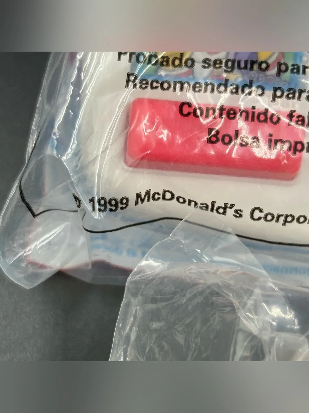 Vintage 1999 McDonalds Mattel Under 3 Happy Meal Toys Lot of 9 Sealed Retro Rare